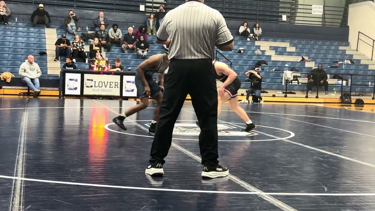 Tyrone Norris-Class of 2028 vs Reid Whitesell 5A Division 1 State Dual Championship Semifinal (157)