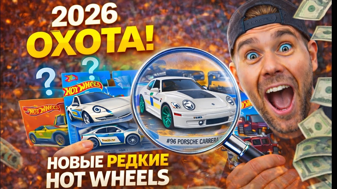 Hot Wheels 2026 – ОХОТА НА ЛЕГЕНДУ