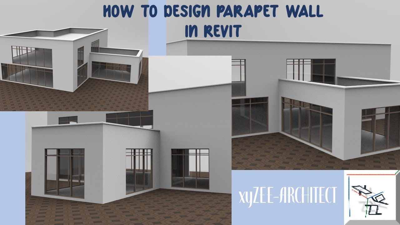 #HOW TO DESIGN #PARAPET WALL IN #REVIT