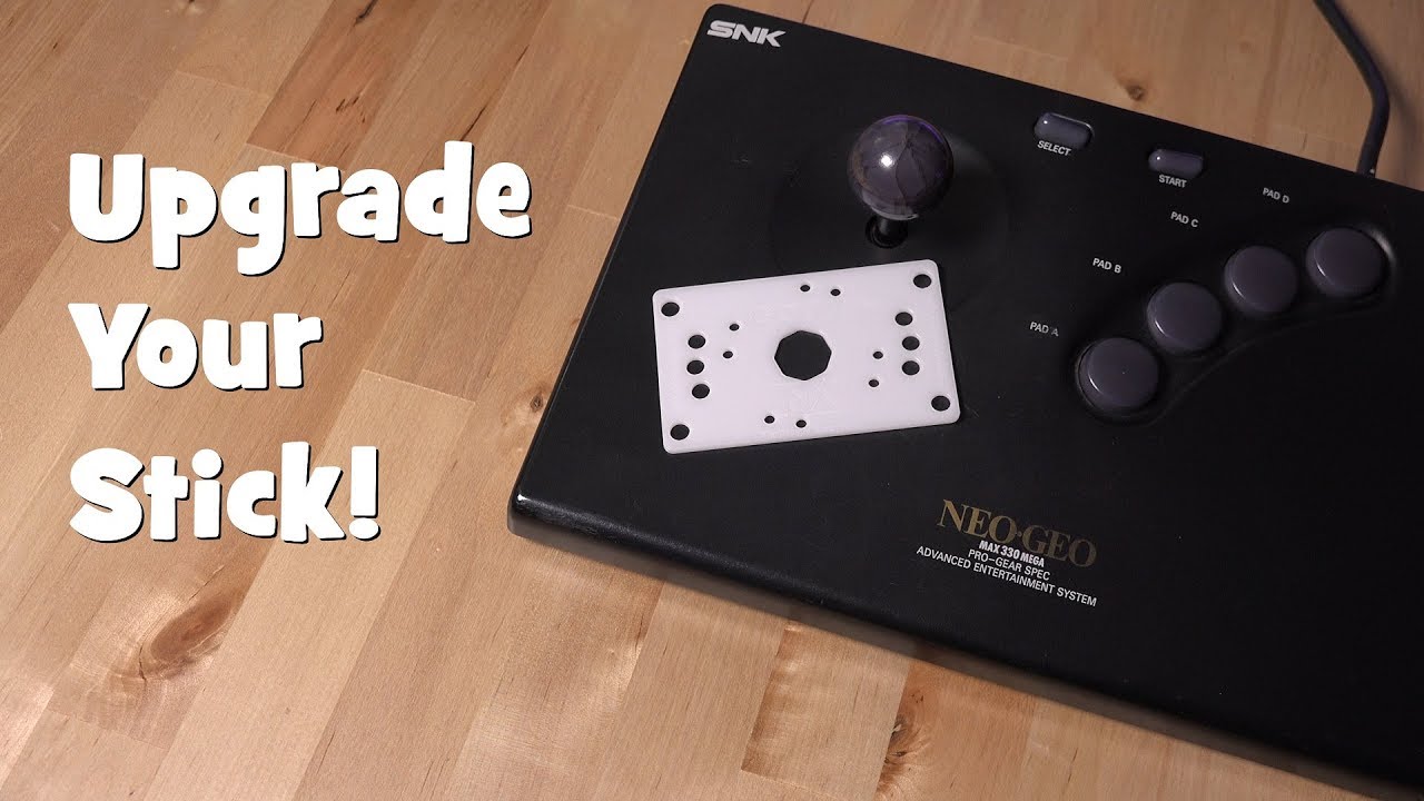 Upgrade your Neo Geo Stick with the GOTW from Jamma Nation X!