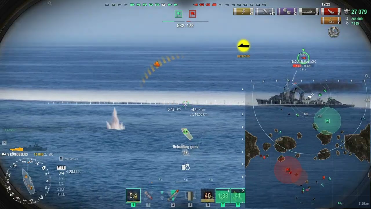 World of Warships Hate Full Field Strait