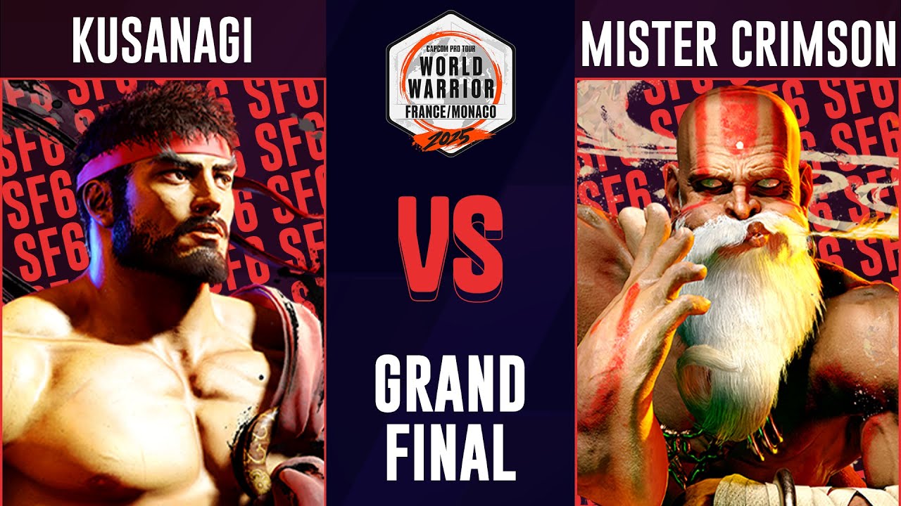 Set & Reset - World Warrior France 2025 #1 - Kusanagi (Ryu) vs Mister Crimson (Dhalsim) Grand Final