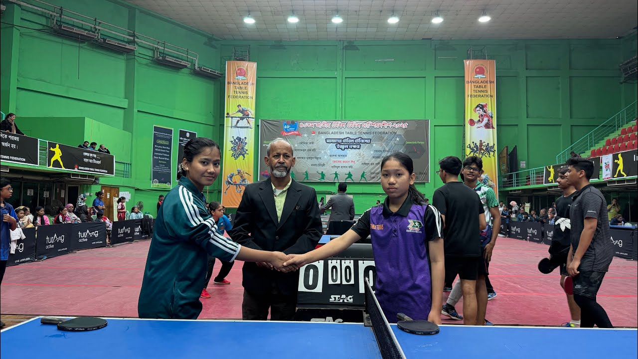 ৪০ তম জাতীয় টেবিল টেনিস চ্যাম্পিয়নশীপ -২০২৫