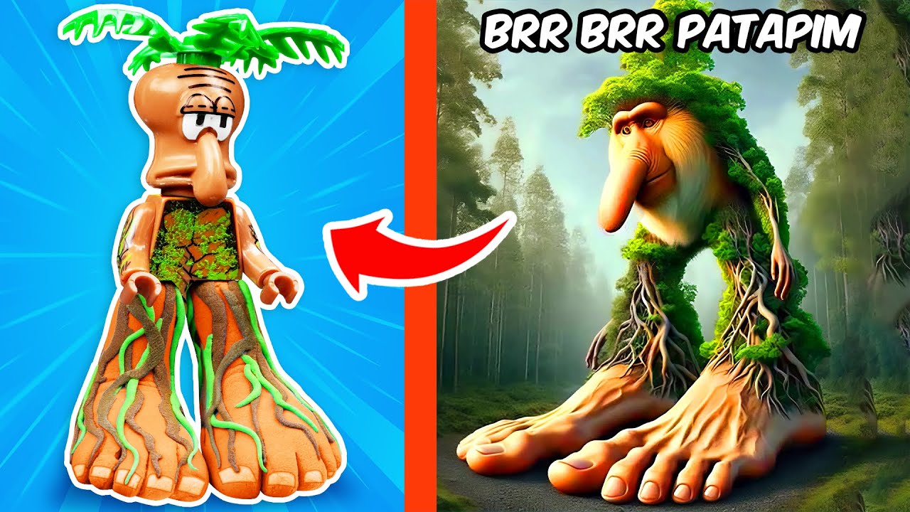 Top 5 Italian Brainrot in LEGO | FUNZ Bricks