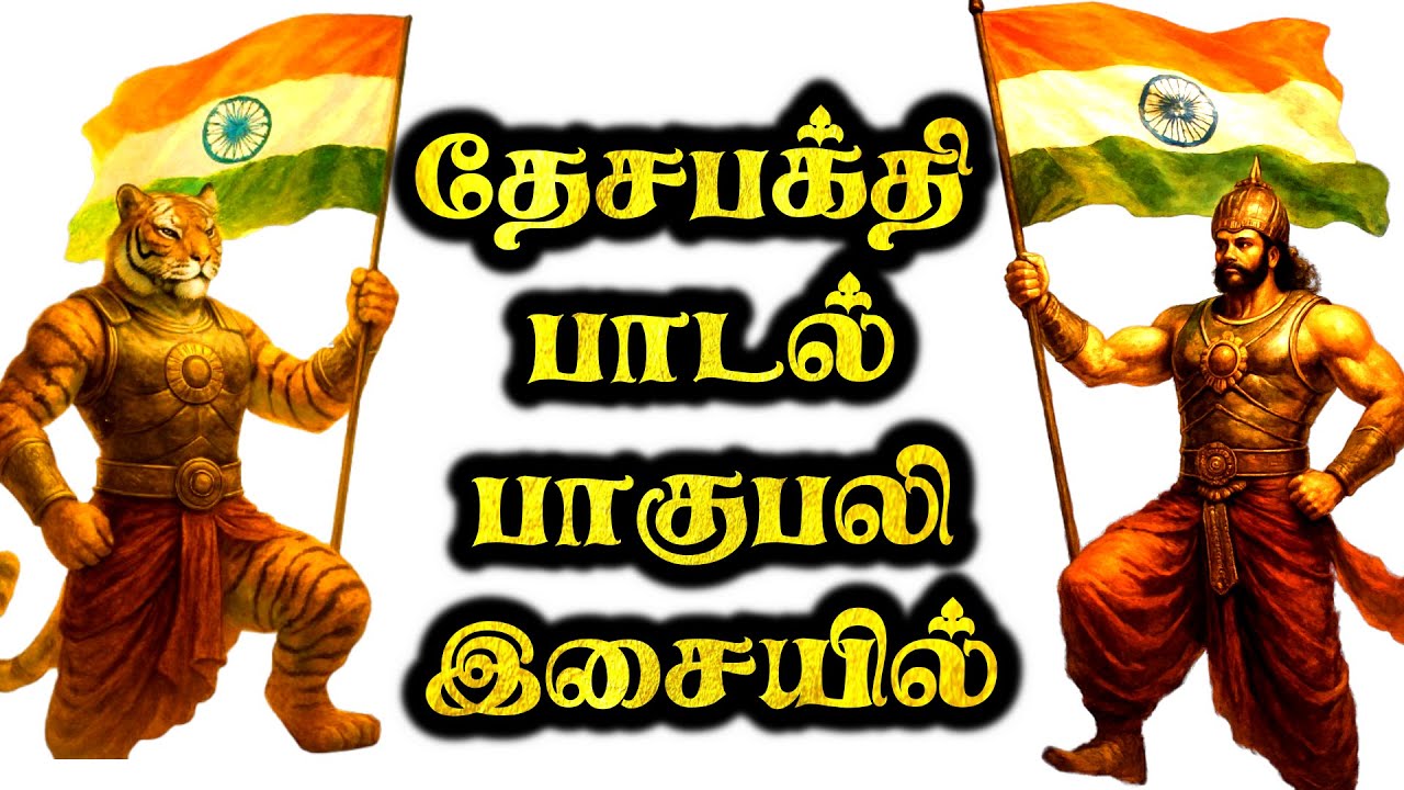 பாகுபலி இசையில் தேசபக்தி பாடல் | Desa bakthi padal |Desa bakthi song | suthanthira thinam song tamil