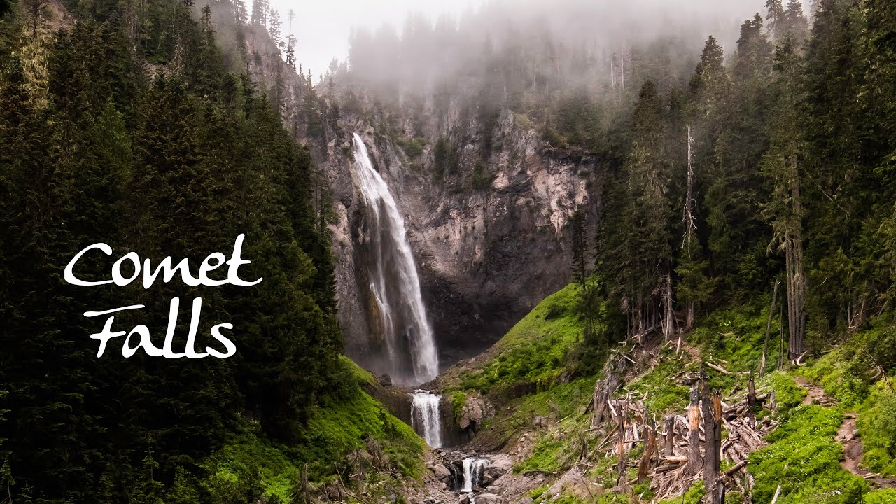 Comet Falls - A Mt. Rainier Adventure