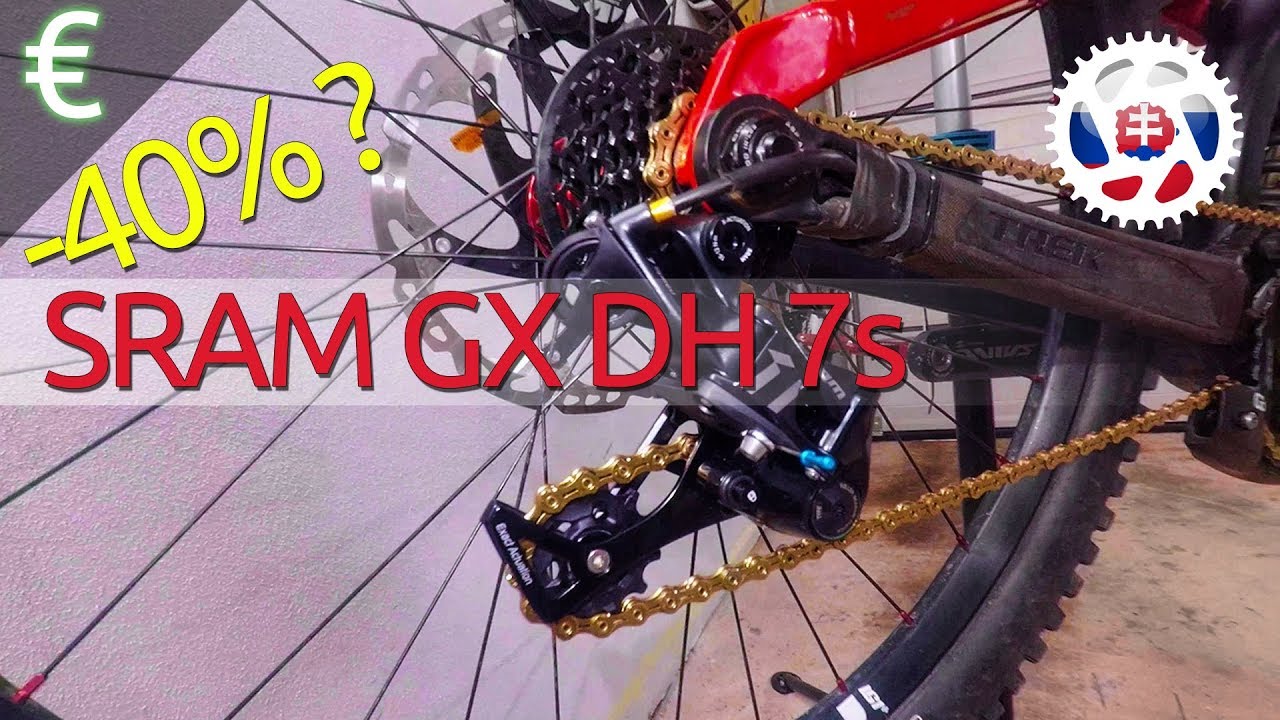 SRAM GX DH s KMC zlatou reťazou s 40% zľavou @slovakbikeparks