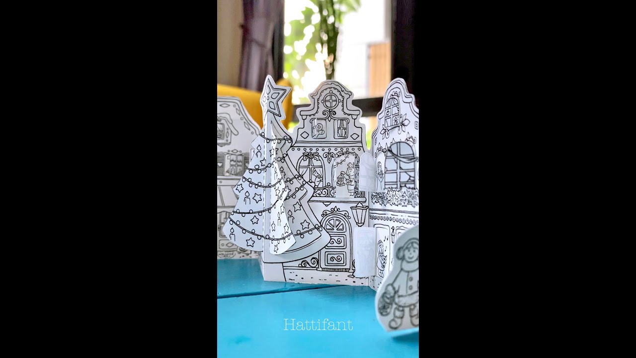 Hattifant | Little Christmas Town Advent Calendar - STEP BY STEP Tutorial