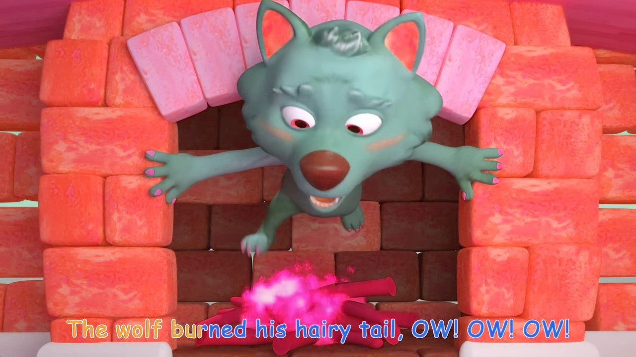 Three Little Pigs Burning Rocket Wolf Intro Logo | Sponsored By: Klasky Csupo 2001 Effects