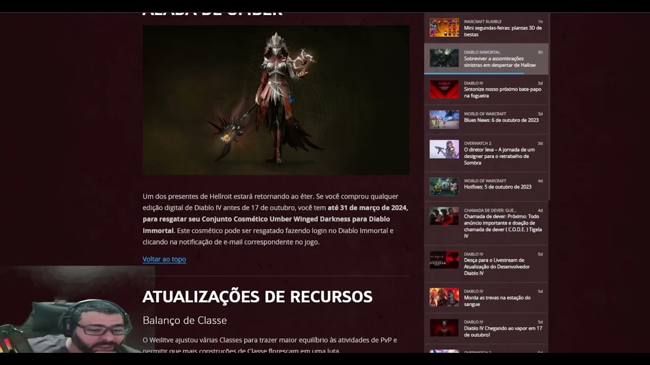 Patch notes #diabloimmortal NERF BloodKnight, Arcanista e Necro