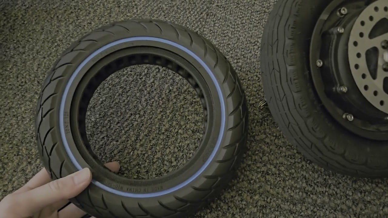 Replacing a GoTrax G4 Rear Tire for a Tubeless Tire