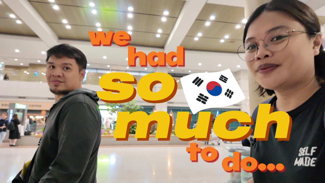 FIRST time in Incheon Airport | The Challenges of Late-night Arrival