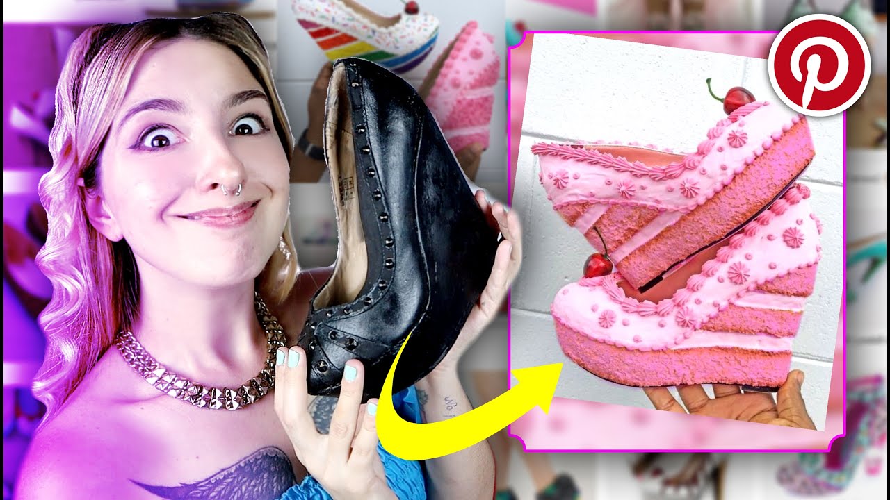 Hice mis propios ZAPATOS de TORTA y pasaron cosas 👀 CAKE SHOES @AnnAttack