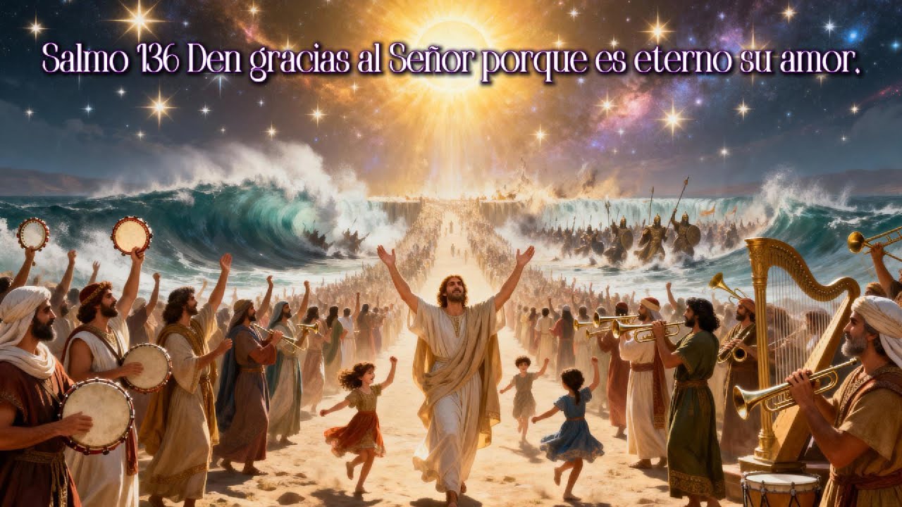 Salmo 136 Den gracias al Señor porque es eterno su amor