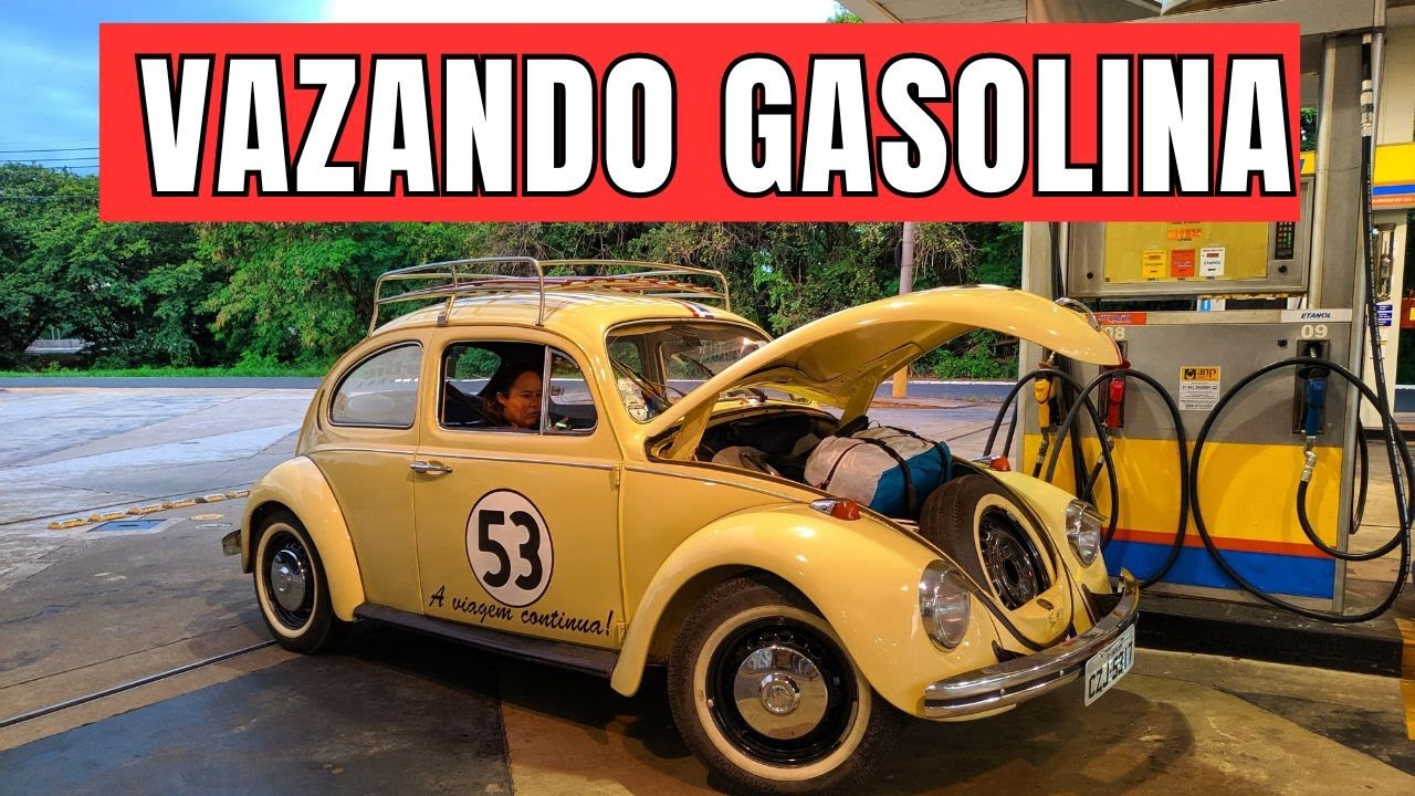 VAZAMENTO DE GASOLINA NO CARBURADOR DO FUSCA -  A SAGA DO CARBURADOR VÍDEO 1 | Viajando de Vw #ep380