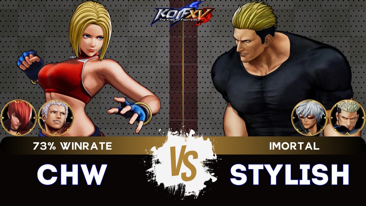 KOF XV ▰ CHW (Yashiro/Blue Mary/Iori) 🆚 STYLISH (K'/Yamazaki/Goenitz) 🎞️Replay Match - 3/26