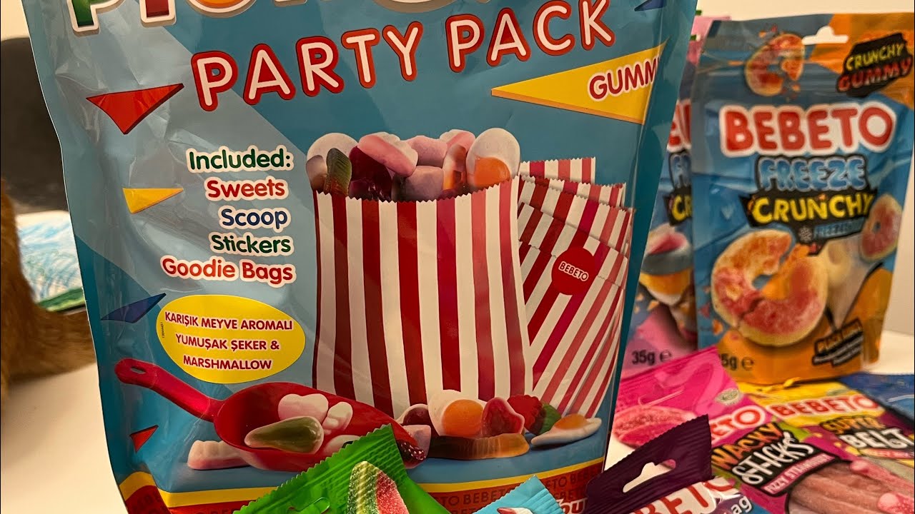 ASMR Candy Unboxing Sounds | Plastic and Foil Wrapper Sounds