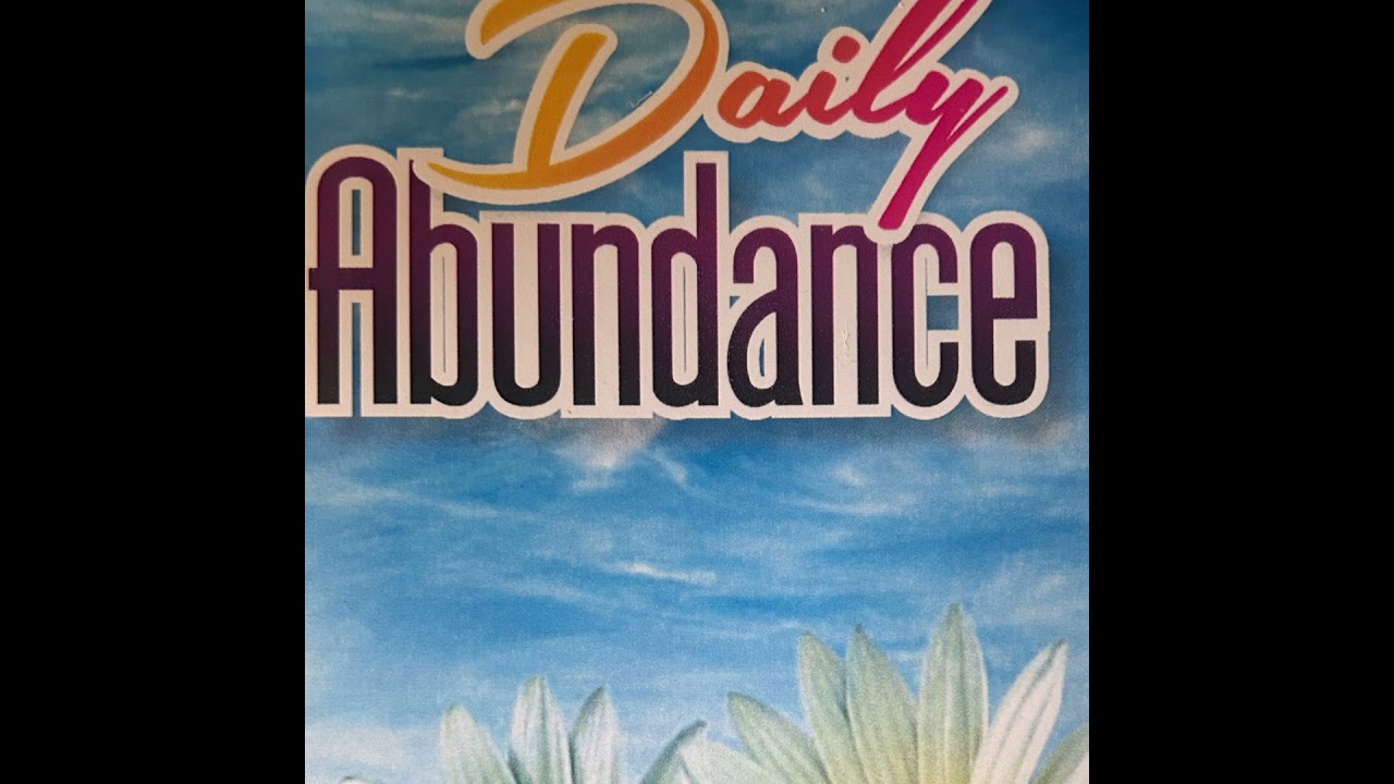 DAILY ABUNDANCE FEBRUARY 8, 2026.