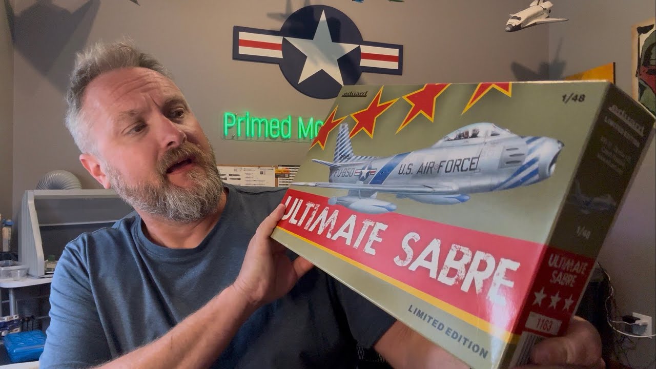 Eduard 1/48 Ultimate Sabre Build Part 1