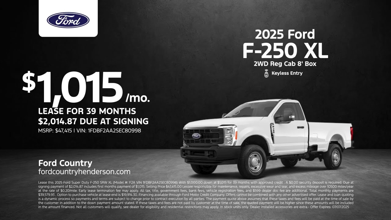 Ford F-250 07/03/2025 5758981
