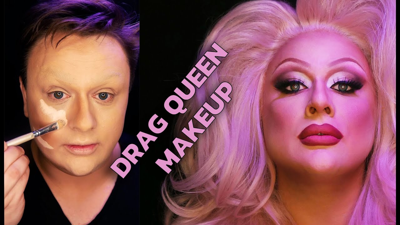 Podstawy makijażu DRAG QUEEN - tutorial 💄💋 by Lucas Adelon