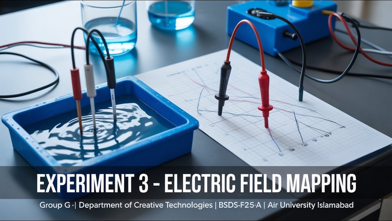 Experiment 3 &ndash; Mapping of Electric Field | Applied Physics Lab