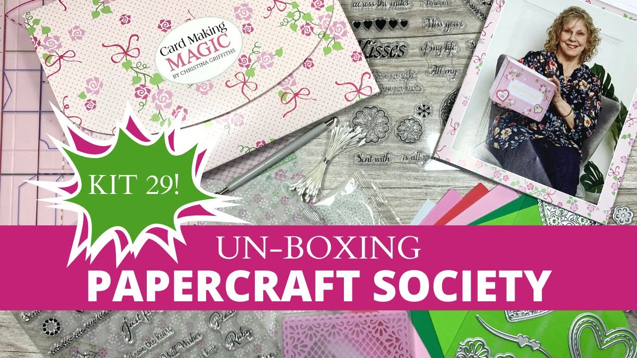 CHECK OUT This AWESOME Kit 29 from Papercraft Society UN BOXING