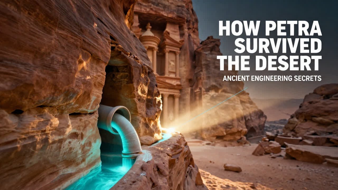 How Nabataean Water Control Made Petra Possible in a Deadly Desert