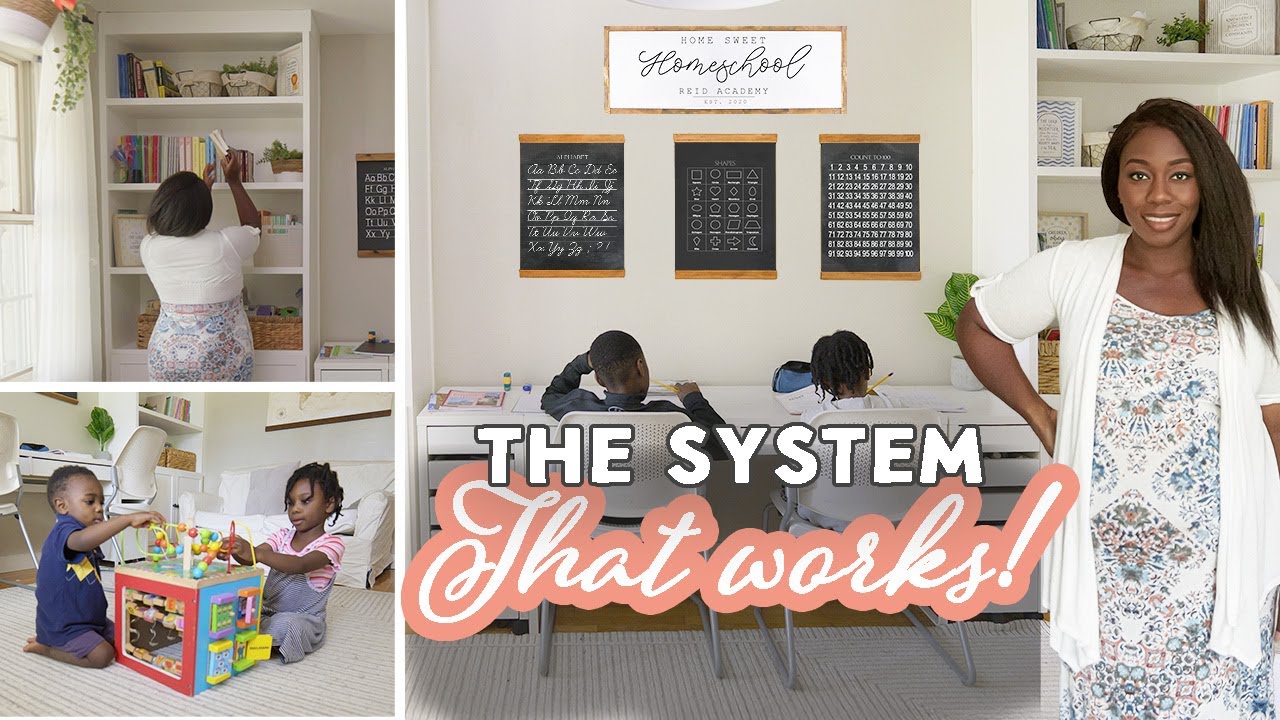 Homeschooling 7 Kids Without Chaos | Homeschool Room Tour & System