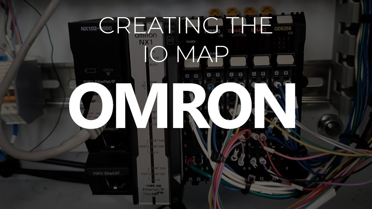 Automation Controls - Creating an IO Map in Omron Sysmac Studio
