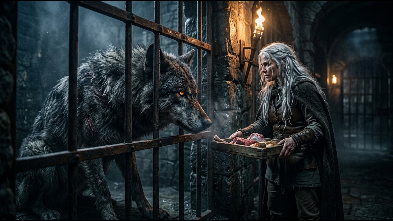 They Said the Caged Alpha King Giant Would Kill Anyone Who Fed Him—She Did. Now He Won’t Let Her Go.