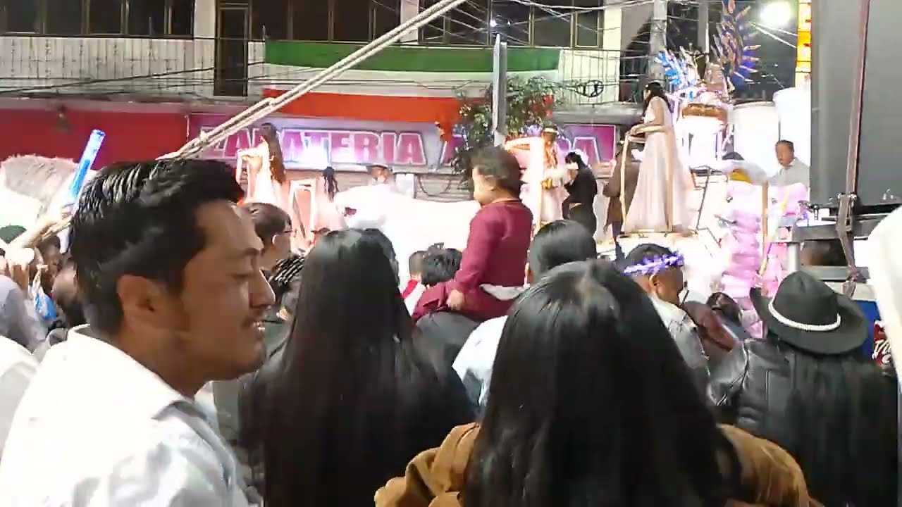 Tercer día del carnaval de Los Reyes La Paz Estado de México Noche. 28 de febrero del 2026 Parte 1