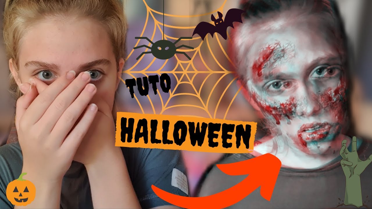 MAKEUP ZOMBIE - THE WALKING DEAD / THE MAZE RUNNER (tuto) 🎃