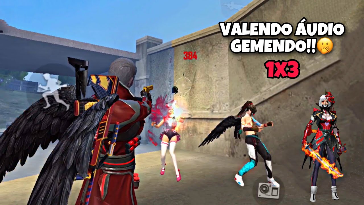 AQUINO VS 3 GRINGAS NO X1 VALENDO ÁUDIO GEMENDO!