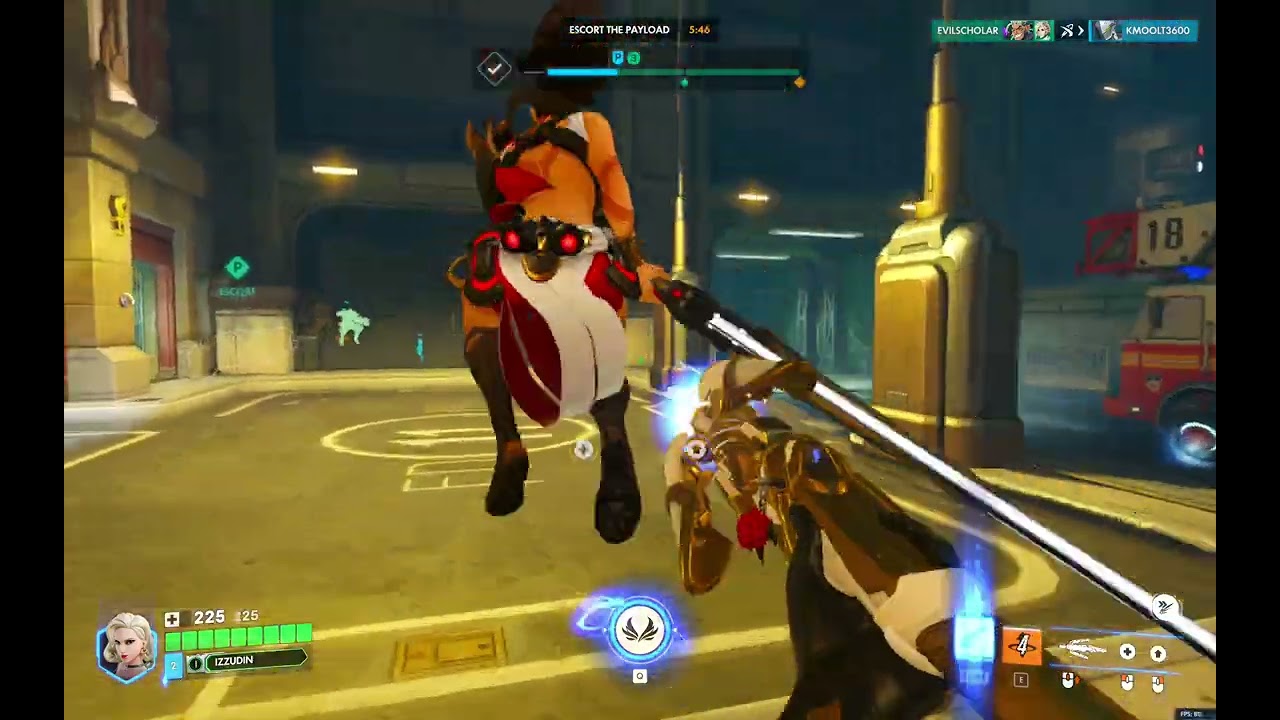 Vendetta Kill 3 Enemy - Mercy Gameplay Overwatch S1