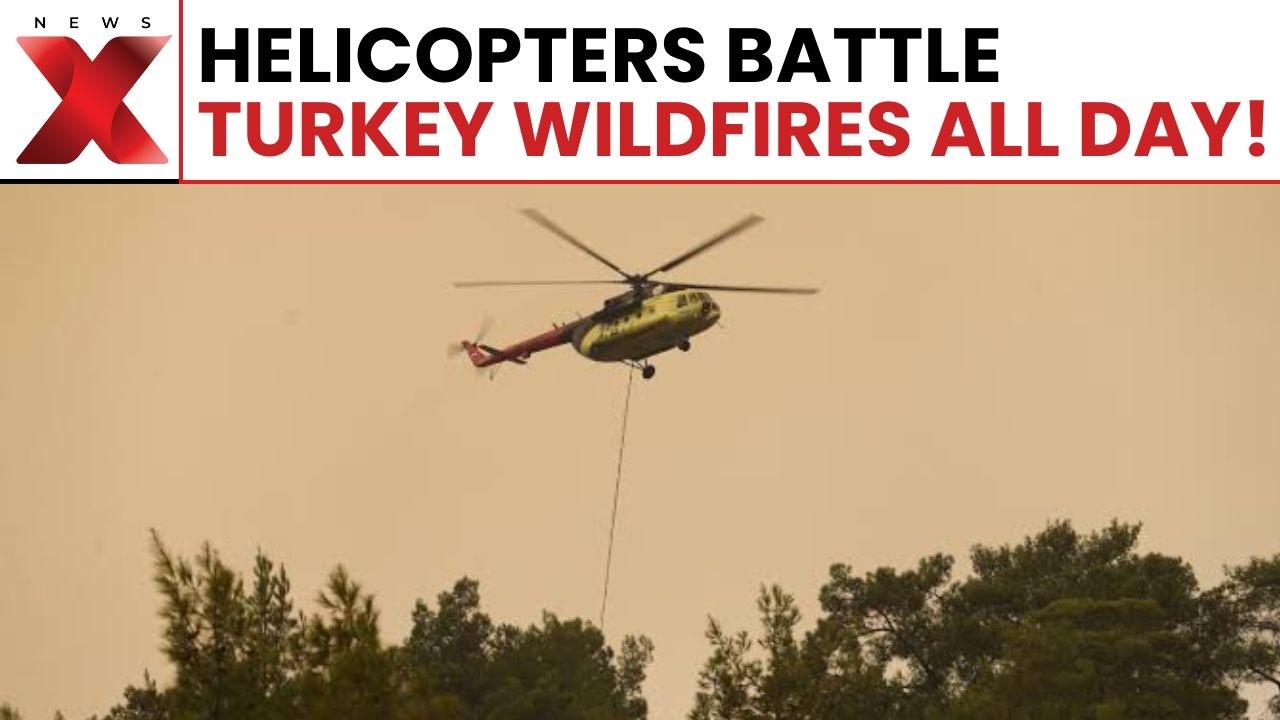 Turkey Wildfire Horror: Hospital Evacuated as Massive Forest Blaze Spreads