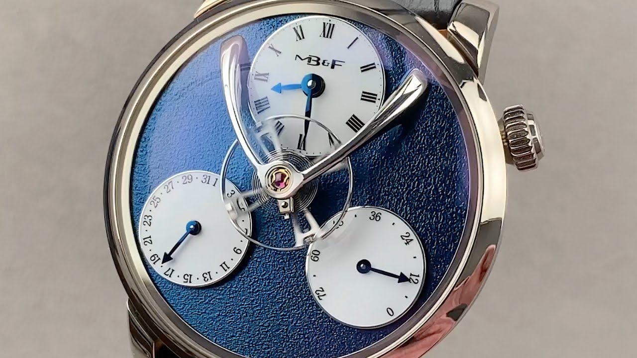MB&F Legacy Machine Split Escapement 03.WL.FBL MB&F Watch Review