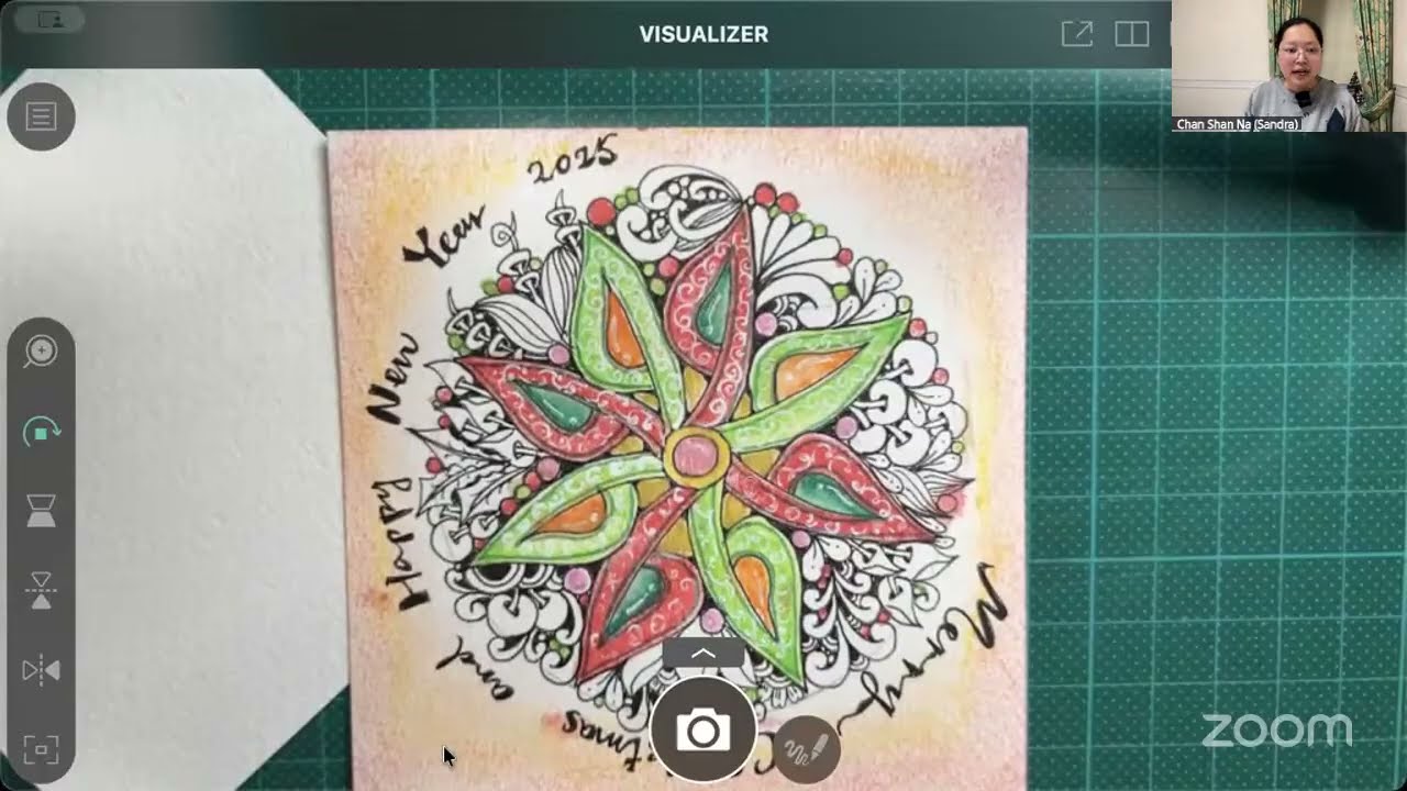 22 Dec 2025 | Relax & Doodle: Mindful Zentangle Live