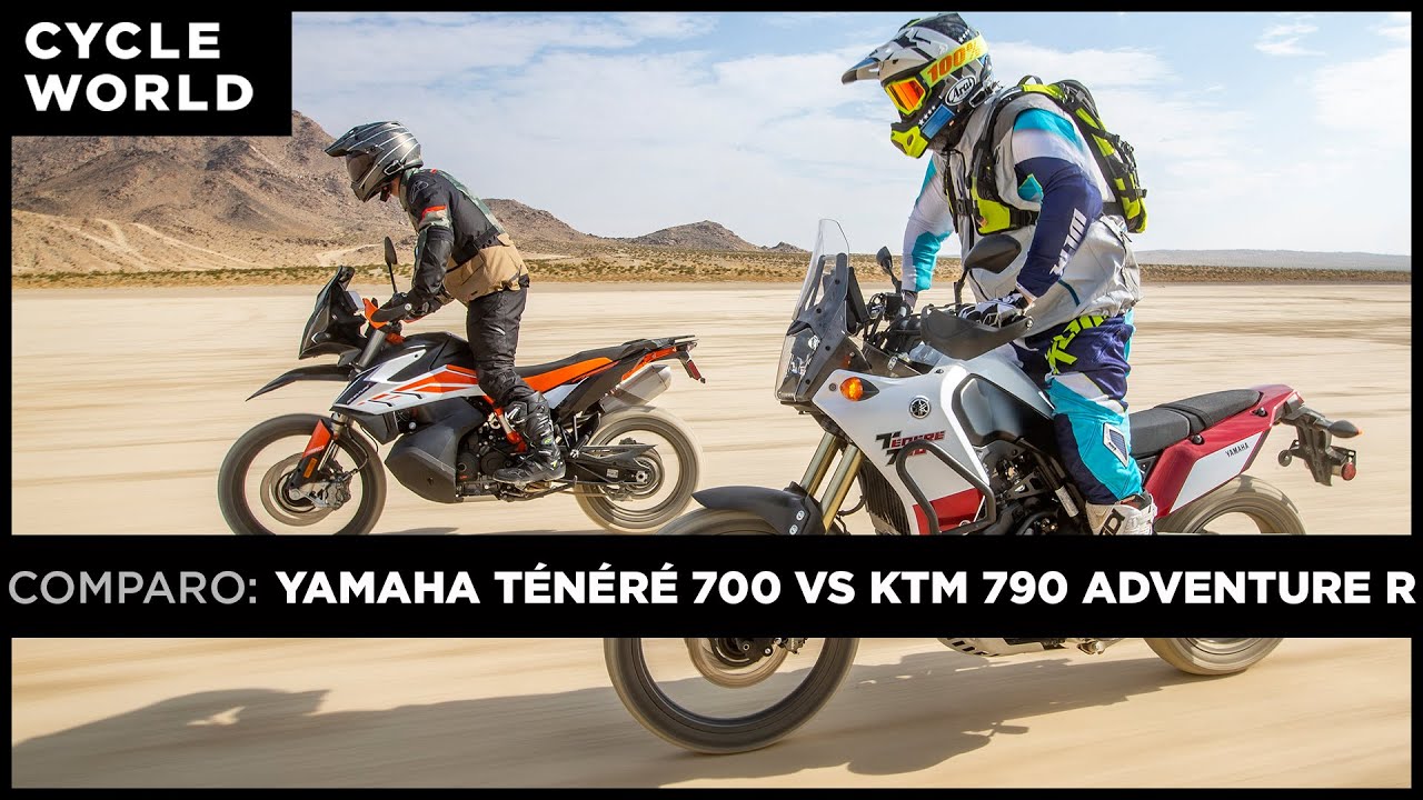 KTM 790 Adventure R против Yamaha Ténéré 700