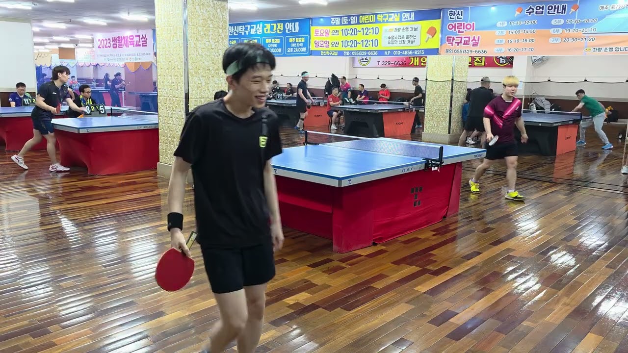 2026.1.16 한신설날단식 예선전 김보겸1부 VS 박기준3부 
