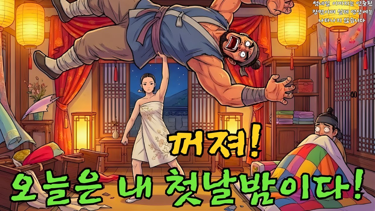 시집오자마자 도둑 떼를 맨주먹으로 소탕한 며느리! 얌전한 줄 알았던 새색시의 엄청난 괴력에 충격받은 시댁 식구들의 웃지 못할 적응기 | 야담·민담·전설·설화·옛날이야기