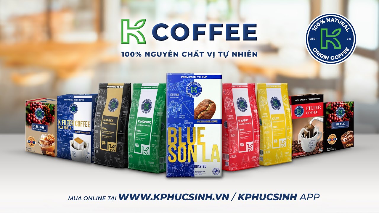 [TVC] K COFFEE C&Agrave; PH&Ecirc; NGUY&Ecirc;N CHẤT 100% NGUY&Ecirc;N CHẤT VỊ TỰ NHI&Ecirc;N
