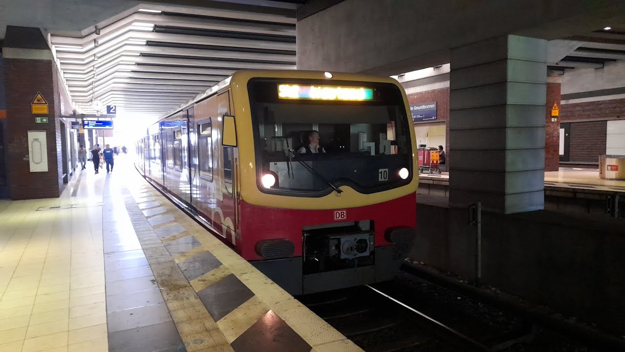 Mitfahrt in der S2 von Berlin Priesterweg bis Bernau in der BR 481 Mod