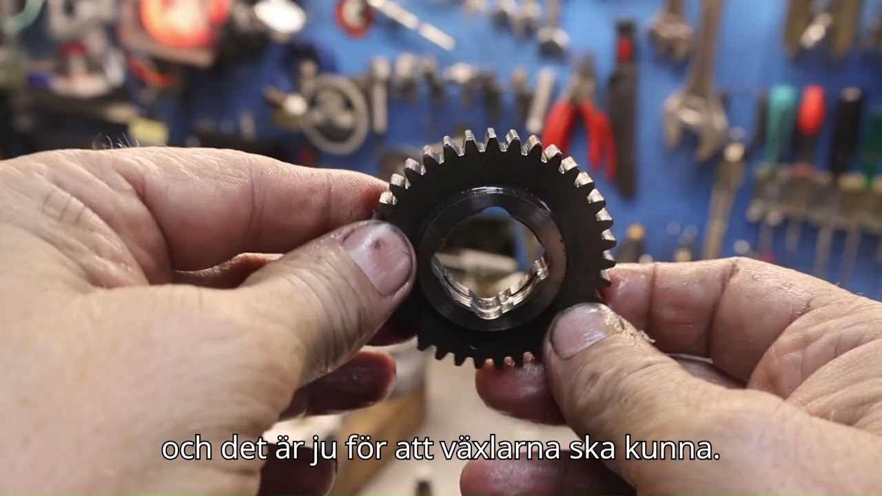 Zundapp växellåda montering och mektips