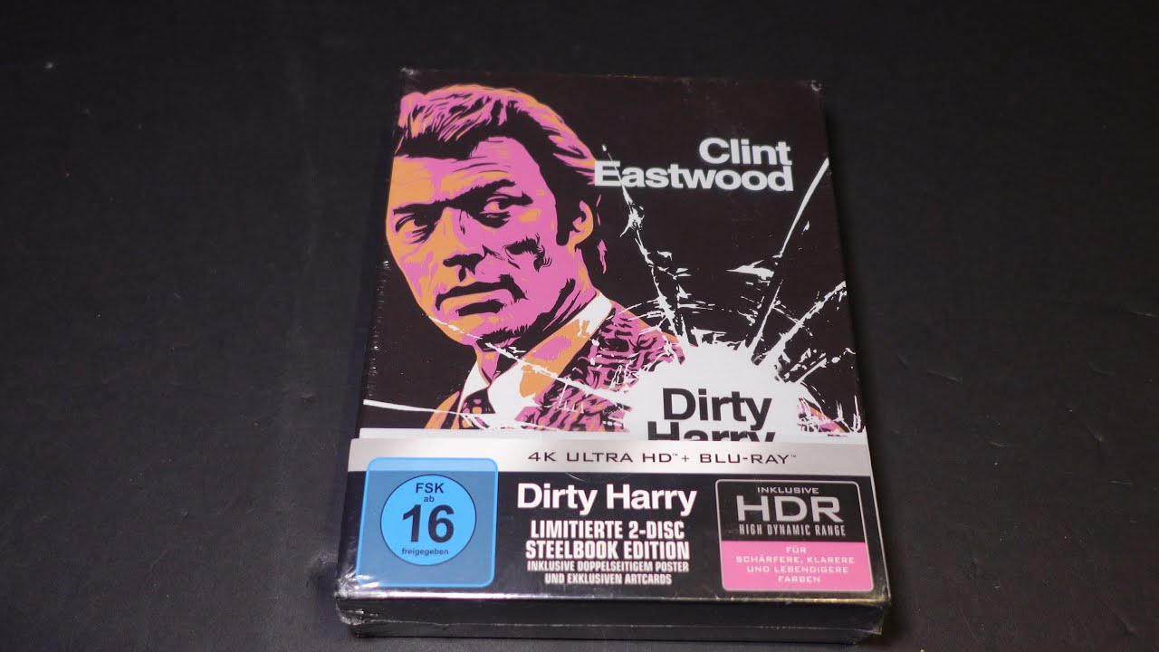 Dirty Harry 4K Collector's Edition Steelbook 2025 Unboxing