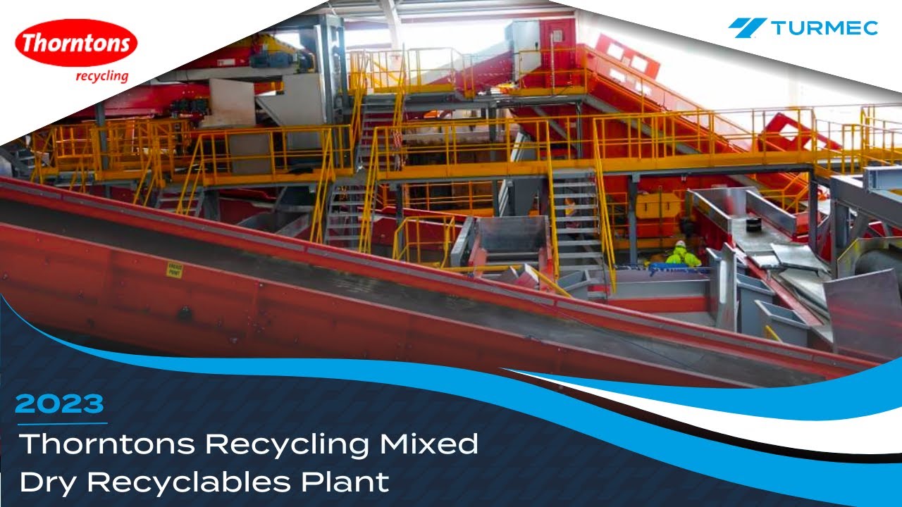 Thorntons Recycling Mixed Dry Recyclables Plant