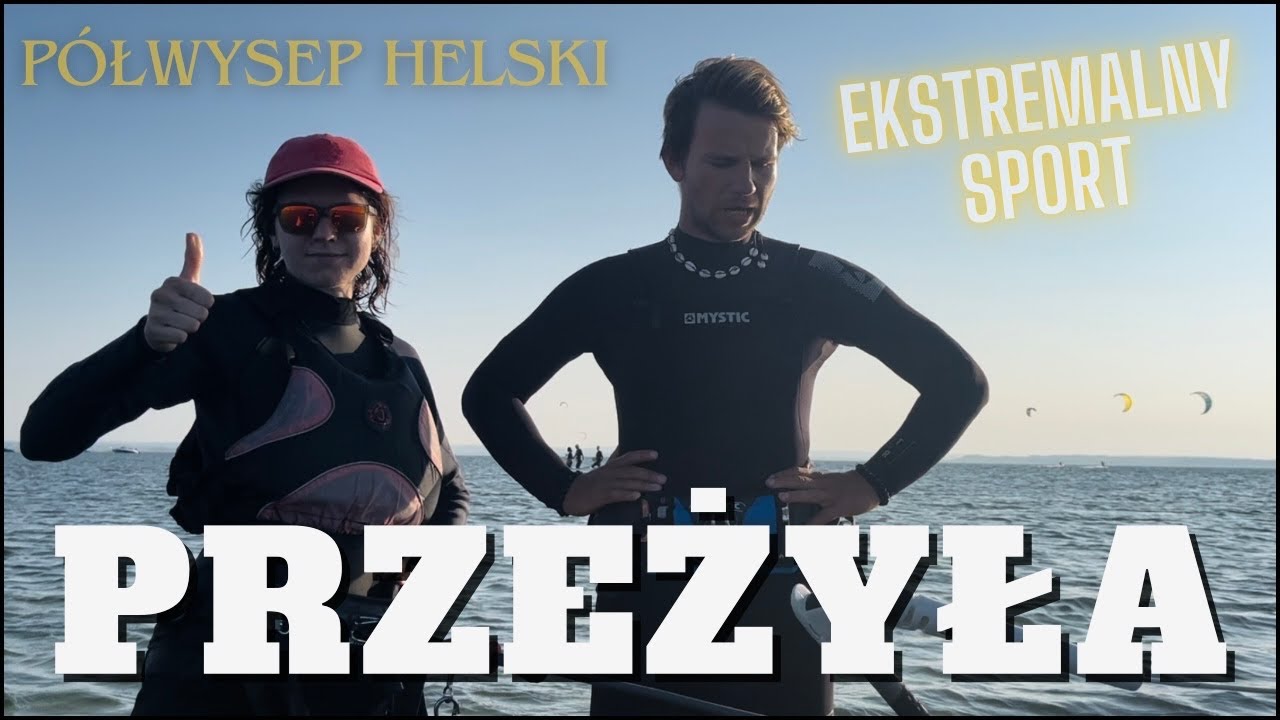 𝓟𝓲𝓮𝓻𝔀𝓼𝔃𝓪 lekcja Kitesurfingu - od 0 do Kitesurfera