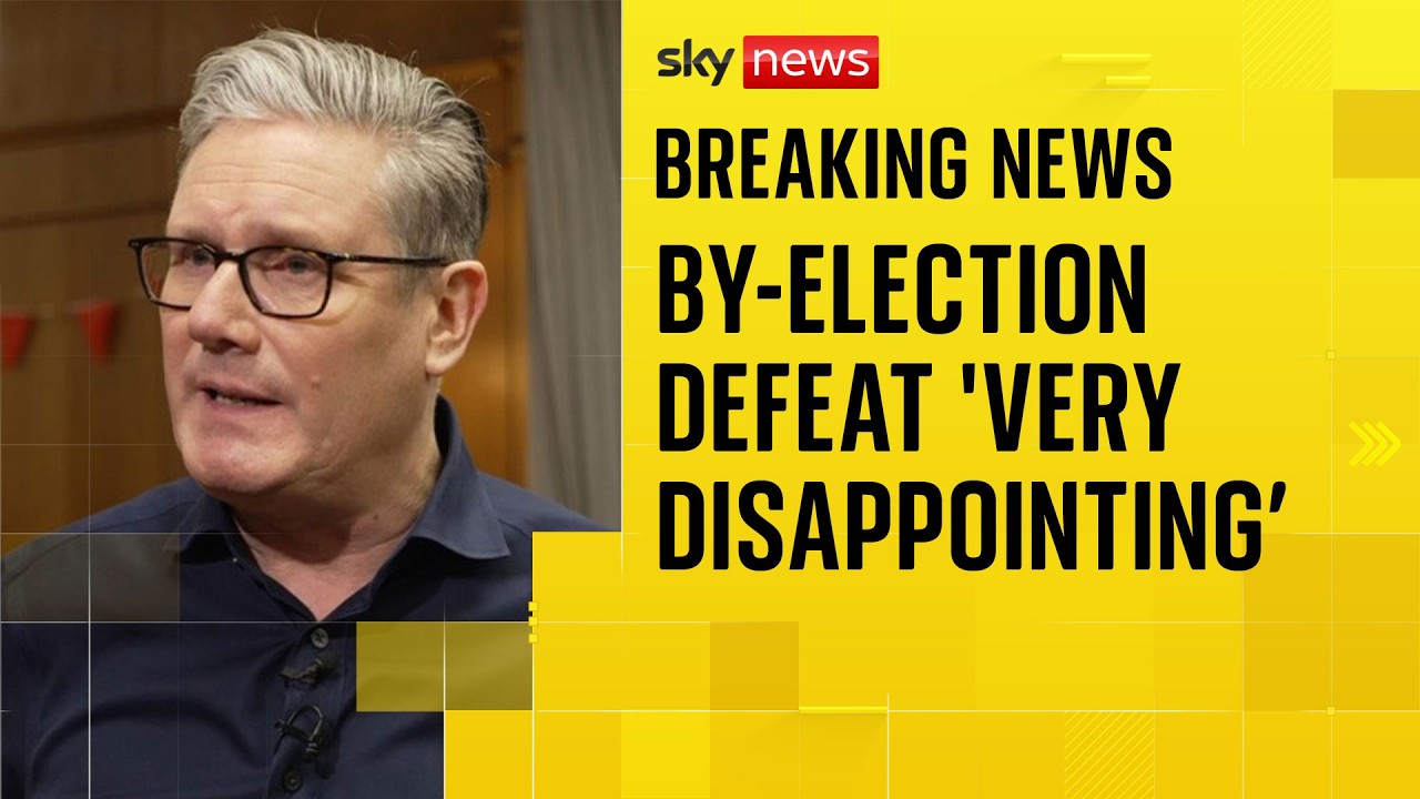 Starmer says by-election defeat 'very disappointing' - but vows to 'fight'