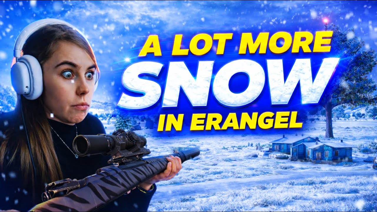 NEW Update Erangel Subzero Gets MORE Snow!!  | DanucD TV