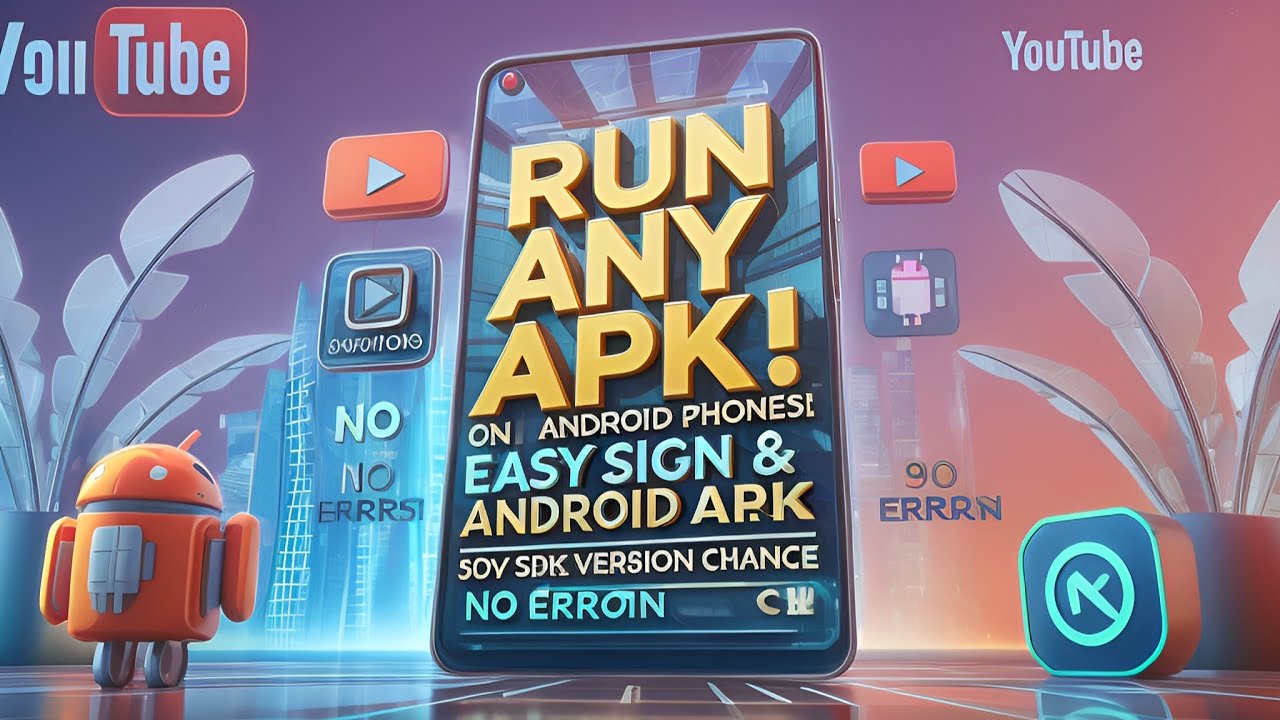 Run Any APK on New Android Phones! Easy Sign & SDK Version Change